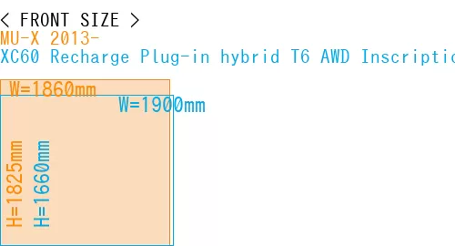 #MU-X 2013- + XC60 Recharge Plug-in hybrid T6 AWD Inscription 2022-